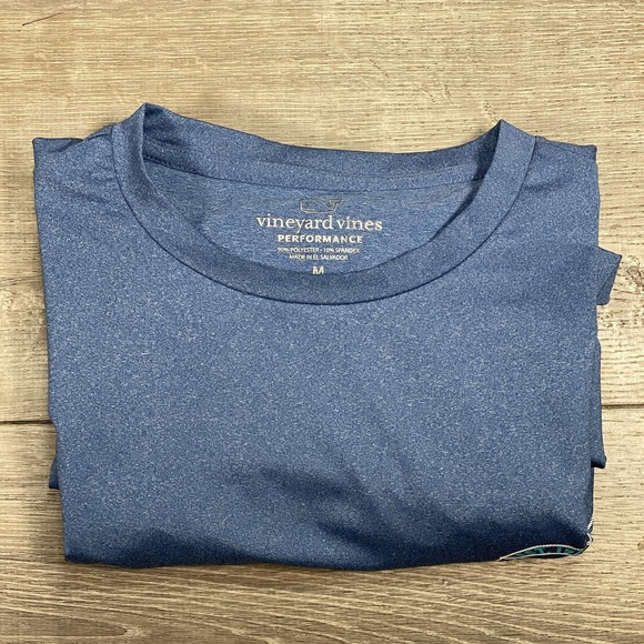 Vineyard Vines Performance Shirt Mens Medium Long Sleeve Fishing Graphic - Picture 10 of 11